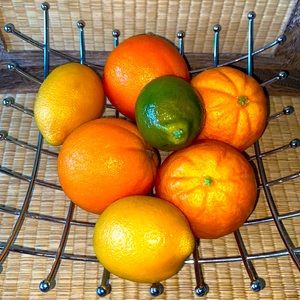 🆕CITRUS ARTIFICIAL FRUIT BUNDLE: Oranges, Lemons and Lime